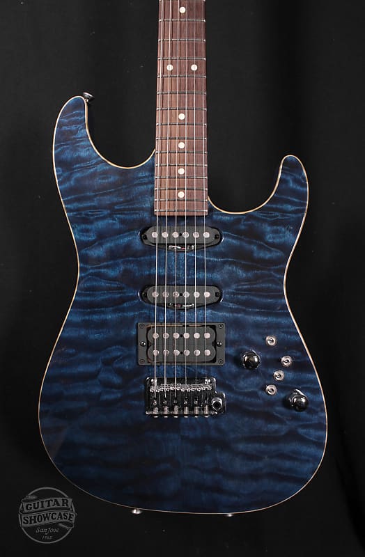 Tom Anderson 1998 Hollow Drop Top Deep Ocean Blue