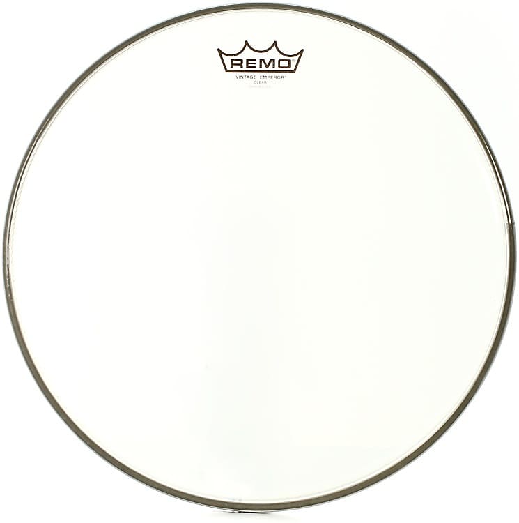 Remo Emperor Vintage Clear Drumhead - 14 inch image 1