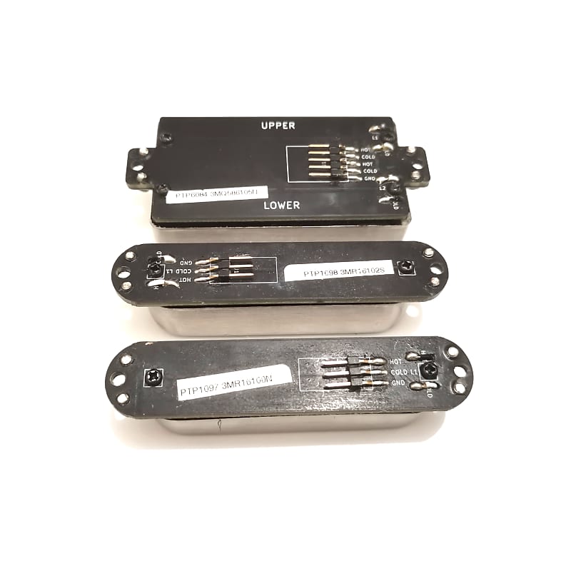 Ibanez Quest Q58-R1-R1 HSS Pickup Set - Brushed Stainless | Reverb