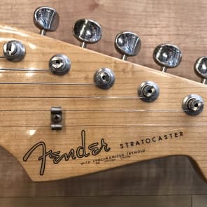 Fender® Custom Shop Beatle Spec 1961 Relic Stratocaster Electric Guitar 2017 Sonic Blue image 9