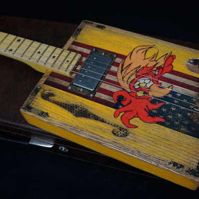 Paoletti Guitars Rooster II 4-String Guitar by C. Ameruoso image 5
