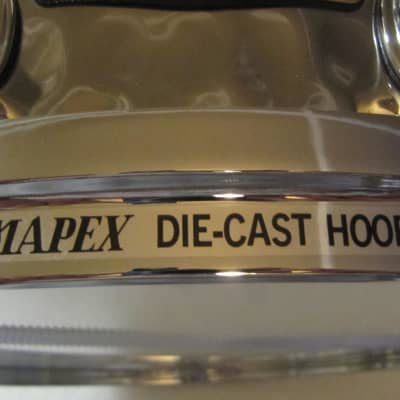 Mapex 5.5x14  Snare 2003  Precious Metals Hammered Stainless Steel image 2