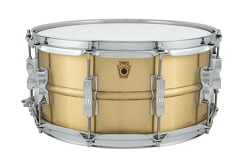 Ludwig LB654B Acro Brass 6.5x14" Snare Drum image 1