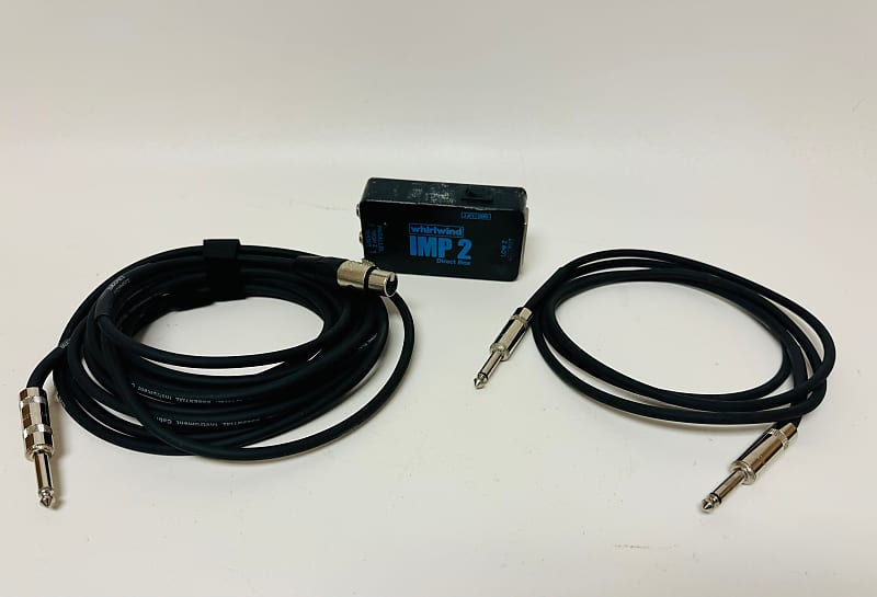 Whirlwind IMP 2 DI Box w Cables Reverb