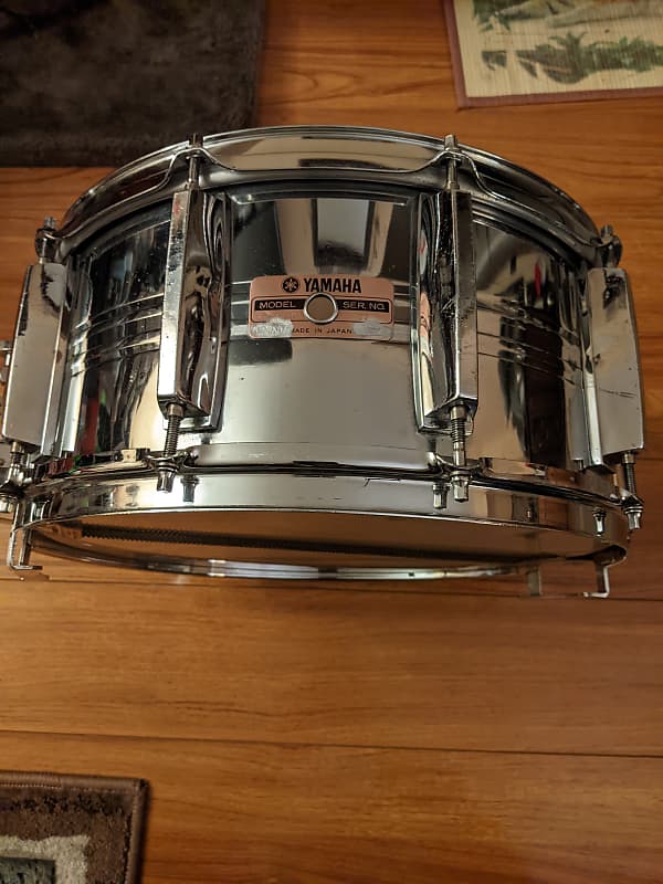 Yamaha SD-965 MA Seamless 6.5x14 Steel Snare Drum