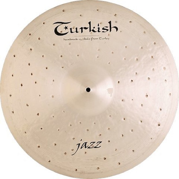 Turkish Cymbals 19" Jazz Series Jazz Ride Cymbal J-R19 image 1