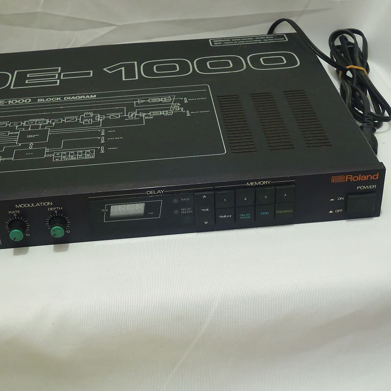 Roland SDE-1000 Digital Delay Rack Effects Processor | eBay