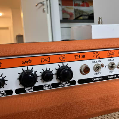 Orange TH30C 30w 1x12 Twin Channel Guitar Combo 2010s - Orange image 6