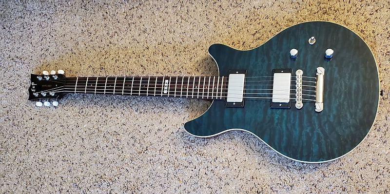 ESP USA Custom 1997-2000 Quilted Maple Green image 1