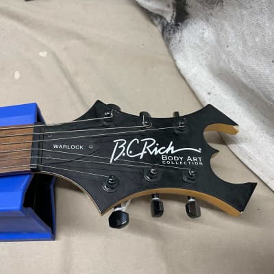 B.C. Rich bc Limited Edition Body Art Collection Warlock Guitar with Case 2003 - Maggot Man - Skate The Planet image 9