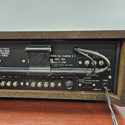 Harman/Kardon 330B Stereo Receiver With Rare Wood Case | Serviced Fully Working image 8