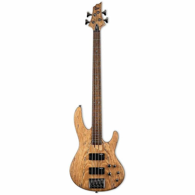 ESP LTD B-204SM 4-String Electric Bass - Roasted Jatoba Fingerboard, Natural Satin image 1