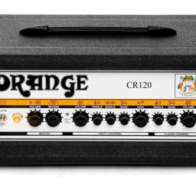 Orange CR120H-BK Solid State 120 Watt Guitar Amp Head in Black image 3