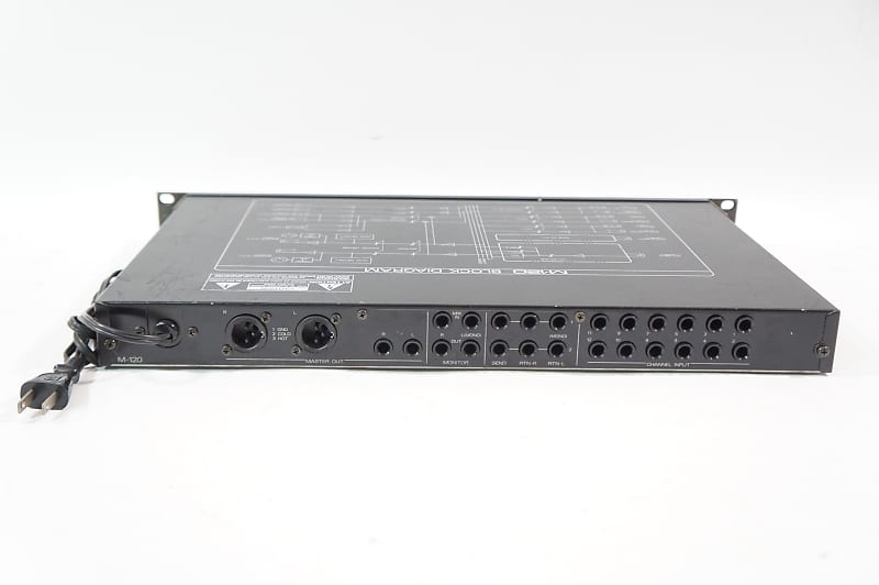 Roland M-120 12チャンネル 1Uラックマウント ミキサー Roland M-120 12チャンネル 1Uラックマウント ミキサー 中古