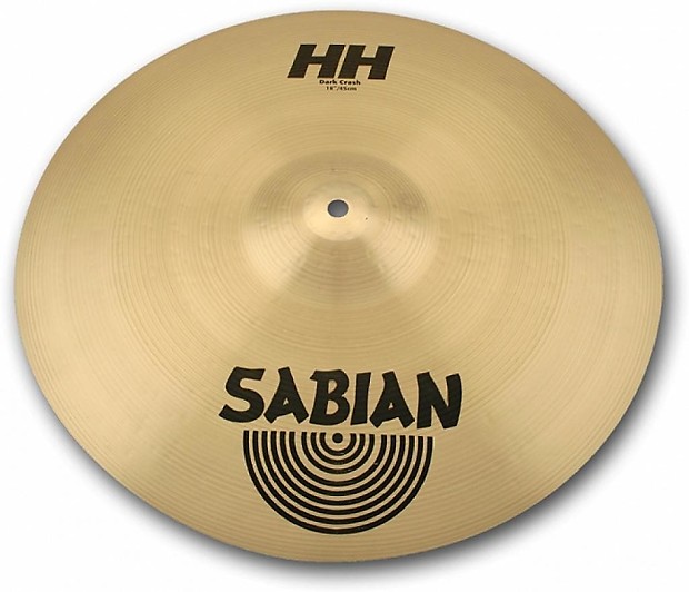 Sabian 18" HH Hand Hammered Dark Crash Cymbal (1996 - 2015) image 1