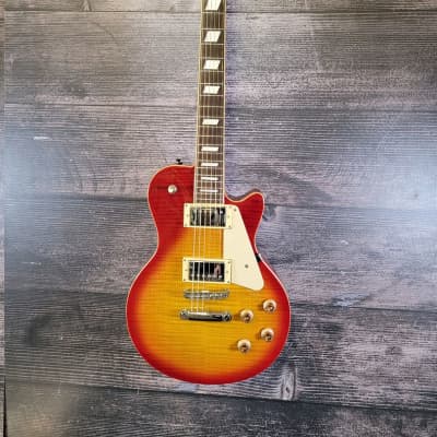 Stagg Left Handed L320 Les Paul Style Electric Guitar- Cherry