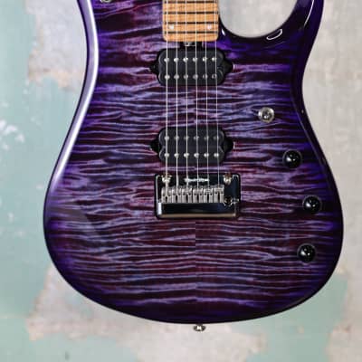 Ernie Ball Music Man JP15 John Petrucci Signature - Purple Nebula Flame image 2