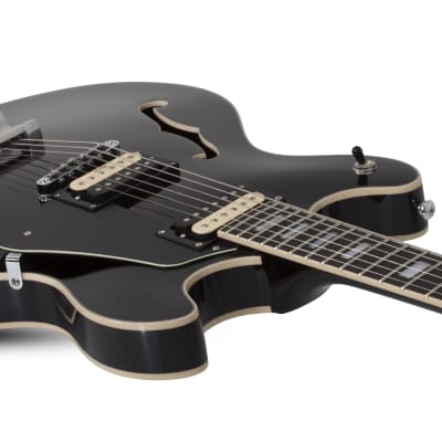 Schecter Corsair G Bigsby BLK Negra image 10