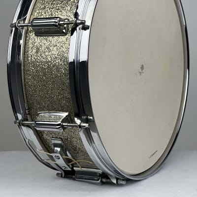 Rogers 22/20/12/13/16/5x14" VIDEO 60's Holiday Drum Set - Silver Sparkle Brockstein's Music image 16