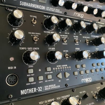 Moog Subharmonicon + Mother 32 + 3 tier moog rack image 7