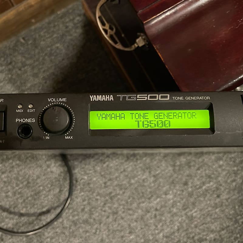 Yamaha TG500 Tone Generator 1991 - Black image 1