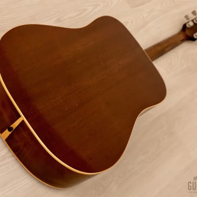1979 Gibson J-40 Vintage Square Shoulder Dreadnought Acoustic Guitar w/ Case image 17