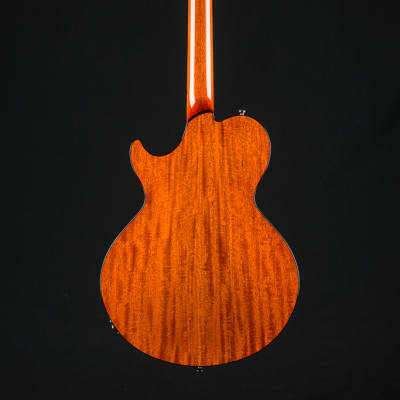 Collings SoCo Deluxe Semi-Hollow Carved Flame Maple and Mahogany Iced Tea Sunburst Custom NEW image 3
