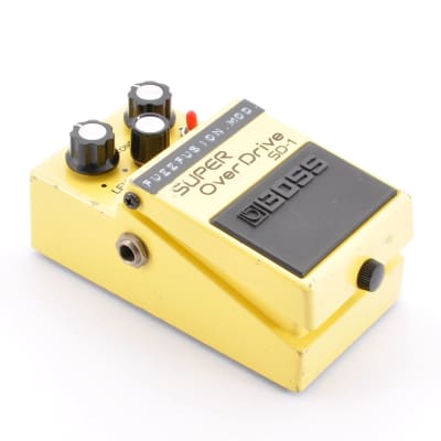 Boss SD-1 Modified FuzzFusion SuperOverdrive Clipping 1N34A&LED3mm Used From Japan #JJ46199 image 15
