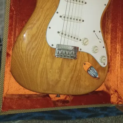Fender USA Stratocaster Hardtail 1982 Natural image 1