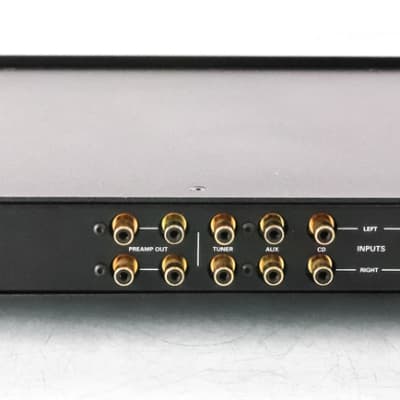 Bryston BP6 Stereo Preamplifier; Black; 17" Faceplate; BP-6; Remote image 5
