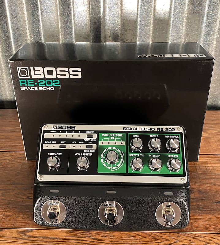 Boss RE-202 Space Echo Guitar Effect Pedal image 1
