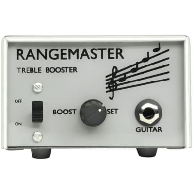 New British Pedal Company Vintage Series Dallas Rangemaster Treble Booster Guitar Effects Pedal for sale