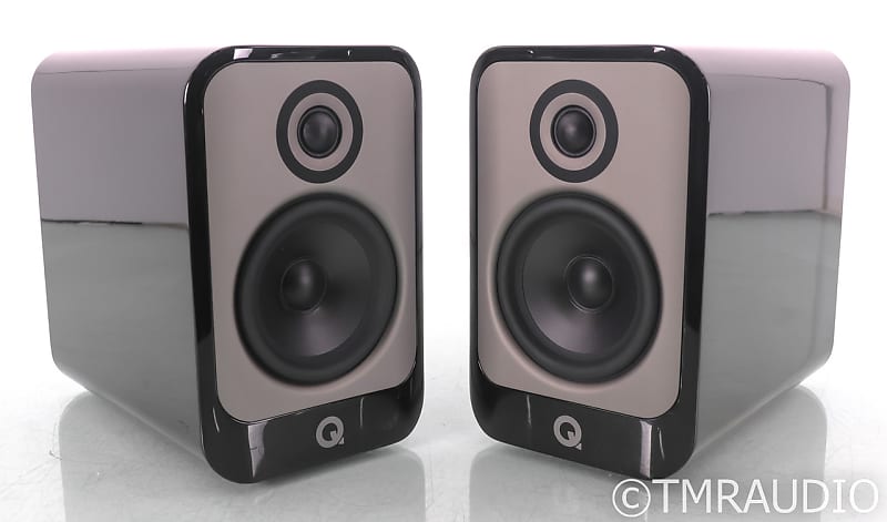  Q Acoustics Q Concept 30 Passive Bookshelf Speakers Pair Gloss  Black - 5 Mid/Bass Driver, Tweeter Driver 0.9 - Passive Speakers for Home  Theater Audio Surround Sound System : Electronics