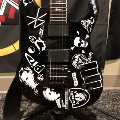 ESP Jeff Hanneman Signature Black Guitar 2010 Black image 6