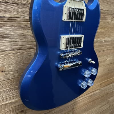 Epiphone SG Muse Electric Guitar - Radio Blue Metallic 7lbs 1oz.  New! image 3