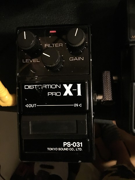 Guyatone PS-031 distortion pro x-1 1980's Black
