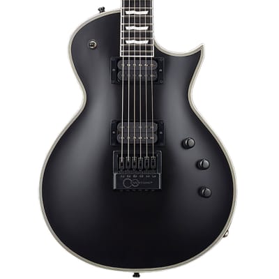 ESP E-II Eclipse FT Electric Guitar w/ Evertune - Black image 3