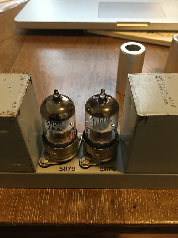 Rack of 6 Langevin 5116 Tube Preamp's 1960s Owned By Mike McCarthy