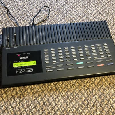 rare Yamaha RX-120 Digital Drum Machine/Rhythm Box, 1980s