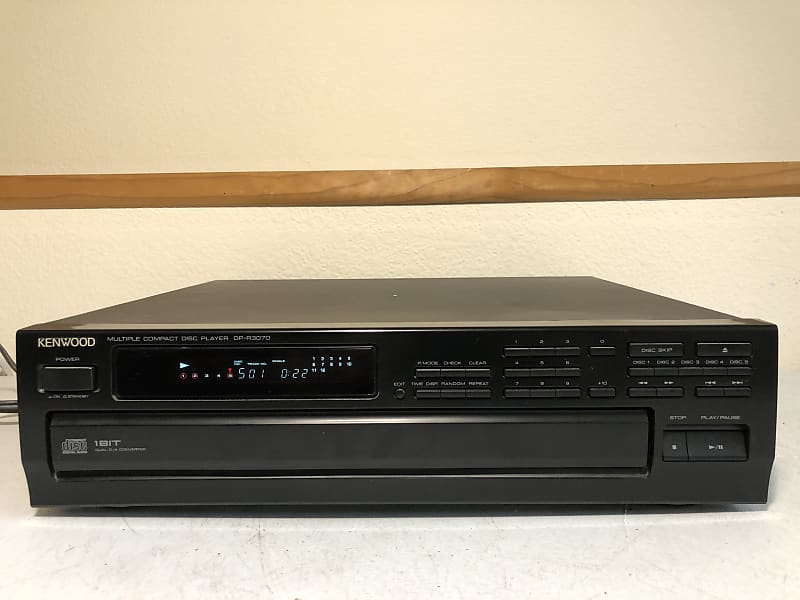 Kenwood DPR3070 CD Changer 5 Compact Disc Player HiFi Stereo Reverb