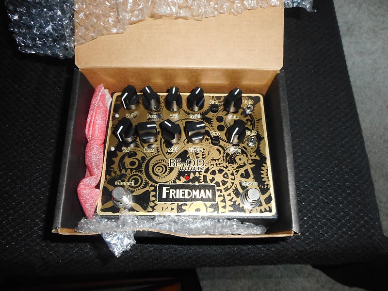 Friedman BE-OD Deluxe Overdrive Clockworks edition 2019