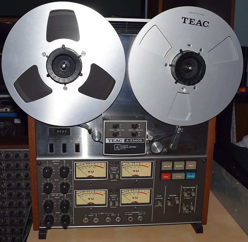 TEAC A-3340S Reel to Reel Tape Deck