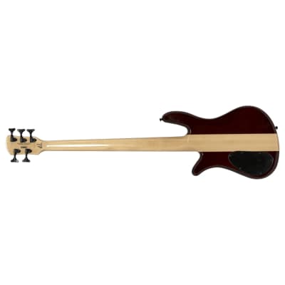 Spector NS-2000/5 Dan Briggs Signature Model 5-String Bass - Black/Walnut Stain image 6