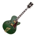 D'Angelico Deluxe DH w/ Stairstep Tailpiece - Matte Emerald Green Open Box