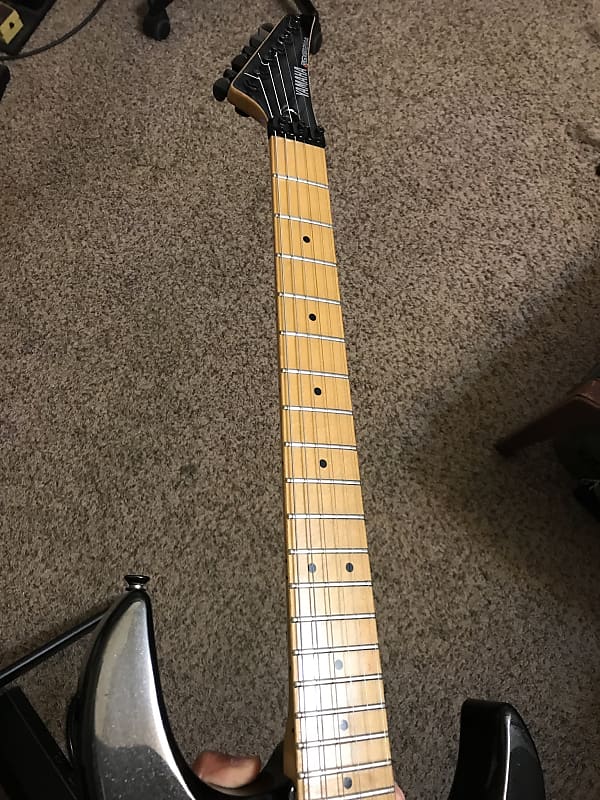 MIJ Vintage Yamaha RGX612J 80s Shredder Super Strat Black MIJ Vintage Yamaha RGX612J 80s Shredder Super Strat Black