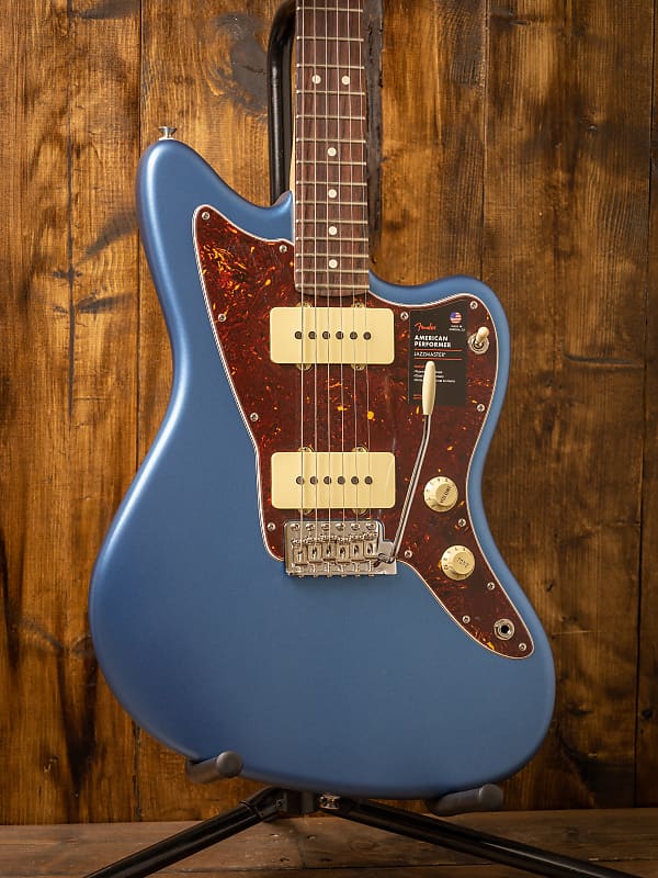 Fender American Performer Jazzmaster, Rosewood Fingerboard, Satin Lake  Placid Blue