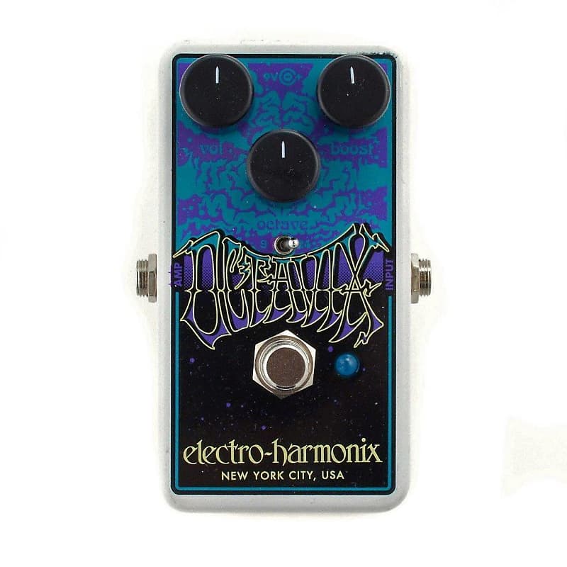 Electro-Harmonix EHX Octavix Octave Fuzz Electric Guitar Effects Pedal image 1