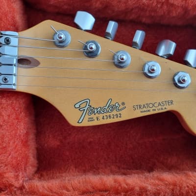 Fender Strat Plus Brown Sunburst 1987 E4 image 4