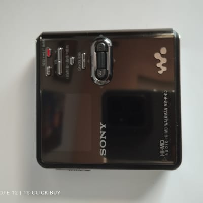 Sony MZ-RH10 Hi-MD black Walkman MiniDisc Recorder MP3 Tested