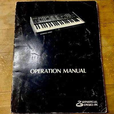 Sequential Circuits  Six-Trak 1986 manual